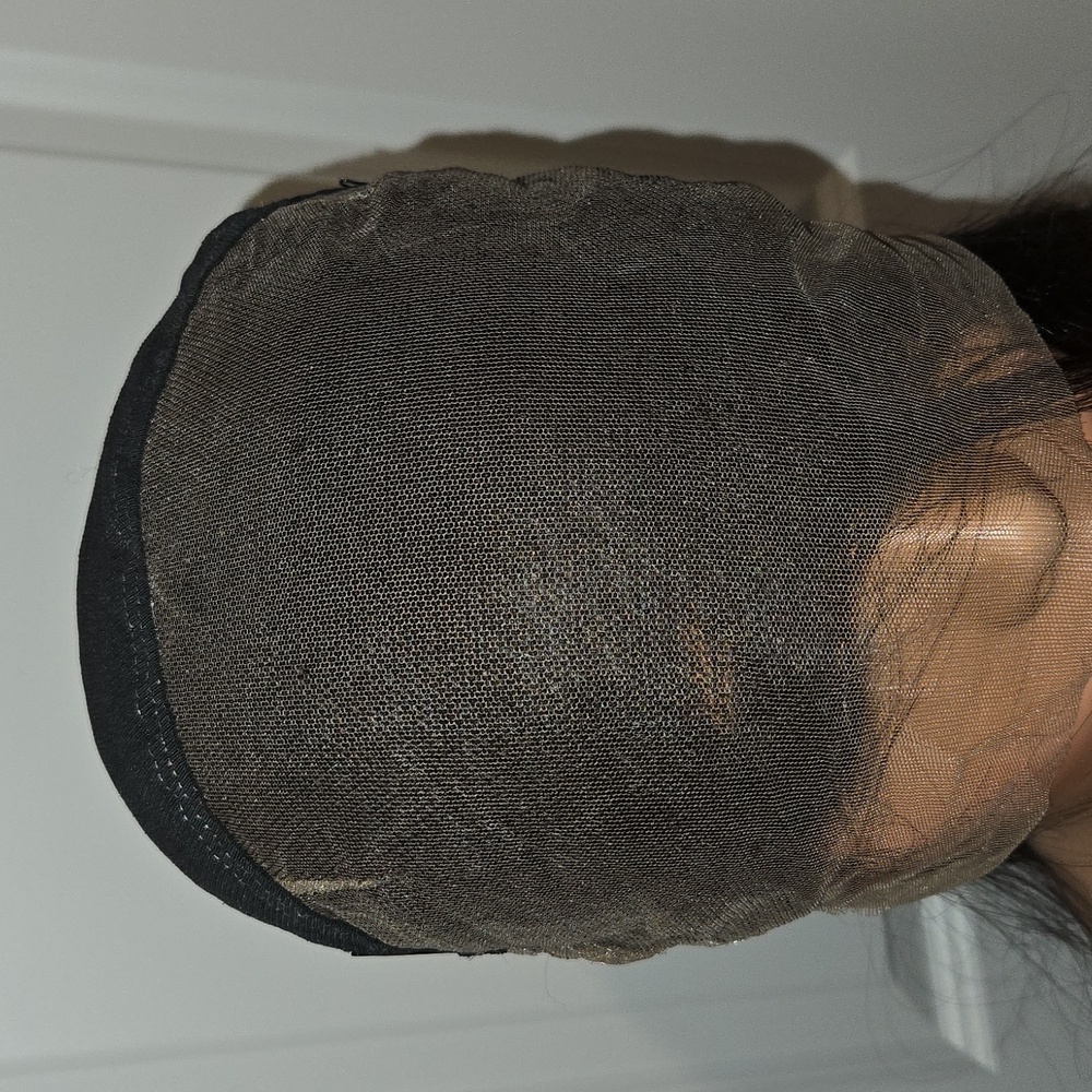 26" Raw Virgin Burmese Straight Full Lace Wig - Picture 6 of 9
